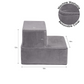 2-Step Pet Stairs - Grey