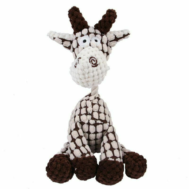 Animal Plush with Squeaker