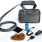 Leash Purse with Poop Bag Dispenser & Storage